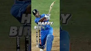 NO.7 THALA MS DHONI HAPPY BIRTHDAY #msdhoni #happybirthday #whatsappstatus #shortyt #cricket#status