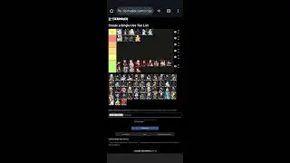 Tier List Naruto Resson&acirc;ncia 2025, - ficou ruim mas ta bom :v