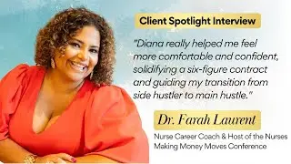 From side-hustle to negotiating a 6-figure contract | Dr. Farah Laurent