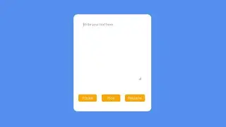Text to Speech | using html css and Javascript