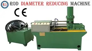 Hydraulic Round Steel Bar Diameter Shrinking Machine