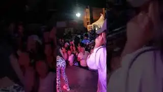 Kamo Mphela dance's with Tshimo Tladi