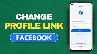 How To Change Facebook Profile URL | Facebook URL Change | Facebook Username Change