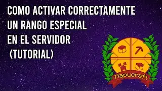Mapucraft Network | Como activar correctamente un Rango Especial