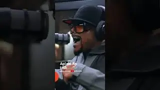 Apl.de.Ap hyping us up with his song 'Bebot' on the Wish USA bus! 🚍🙌