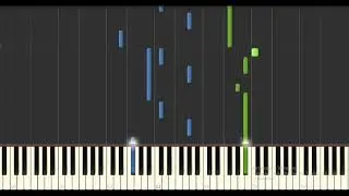 Yann Tiersen - Ker Yegu (Synthesia Tutorial)