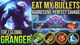 EASY SAVAGE! PERFECT GRANGER | GRANGER BEST BUILD 2020 | Top 1 Global Granger - Mobile Legends