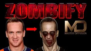 ZOMBIFY! use FOOOCUS to turn anyone into a ZOMBIE - stable diffusion-