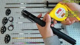 Đồ Tự Vệ: TỔNG HỢP BATON GẬY 3 KH&Uacute;C - ASP // SHY // HUMMER // L&Aacute; CHẮN // BATON BẤM
