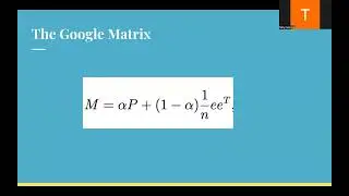 MA 351 Final Project Video: Understanding Rankings through Random Walks on Graphs and PageRank