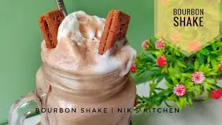 BOURBON SHAKE #BourbonMilkshake Cafe Style Milkshake At Home #Nikskitchen #shorts #chocolateshake