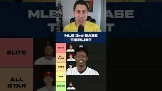MLB Third Baseman Tier List