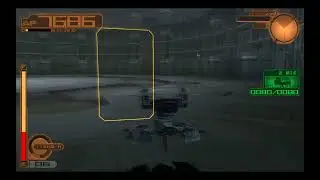 Armored Core Last Raven measurement - Lightweight Hover Leg AC mobility test