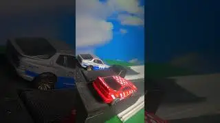 Hot Wheels Porsche 911 vs Acura Integra #hotwheels #diecast #cars #racing