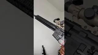 There&rsquo;s nothing sexier than quad rail 🤤 Heavy but worth it 🤷🏾&zwj;♂️ #guncollection #2a #quadrail #