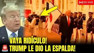 TRUMP HACE EL RID&Iacute;CULO EN JAP&Oacute;N! SE PIERDE Y LE QUITAN LA ALFOMBRA ROJA