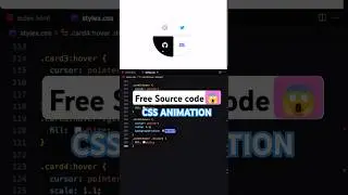 Creative Hover Animation 🔥 | HTML & CSS 