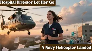 The Hospital Director Let Her Go — Minutes Later, a Navy Helicopter Landed on the Roof Just for Her