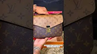 Thanks Hubby...Unbox my Reverse Pochette Metis with Me #asmr #asmrvideo #louisvuitton #pochettemetis