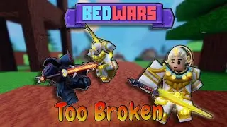 Playing with lumen kit first time (Roblox Bedwars) Lighty Plays