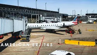 American Eagle (Envoy Air) ERJ-145 [Main Cabin] Trip Report: Chicago to Madison