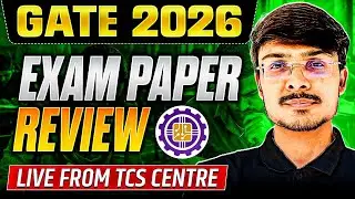 GATE 2026 Exam Paper Review | Live from TCS Centre | Shift 1 Analysis 