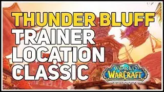 Thunder Bluff Blacksmithing Trainer WoW Classic
