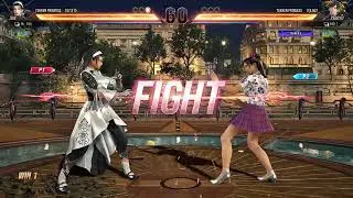 JUN VS LING XIAOYU TEKKEN 8 ONLINE