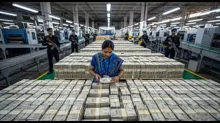 How Indian Rupees Are Made 🇮🇳 | Inside RBI Currency Printing Press (₹ Note Factory Tour)