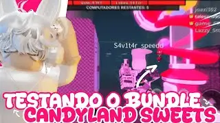 •TESTANDO O BUNDLE CANDYLAND SWEETS DA ATUALIZAÇÃO DE NATAL!||FLEE THE FACILITY•