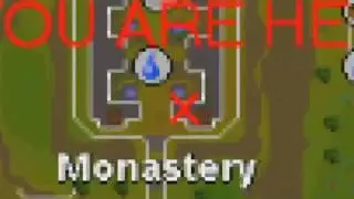Search the bookcase in the monastery OSRS