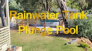 Rain Water Tank Plunge Pool