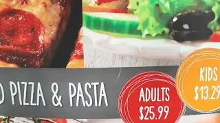 PIZZA PASTA BUFFET LEGOLAND CALIFORNIA / WAS IT WORTH THE PRICE