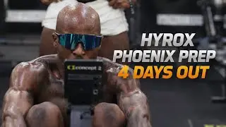HYROX Phoenix Prep: 4 Days Out | My Final Week Before Pro #hybridathlete #hyrox #endurance #fitness 