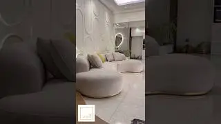the Crescent 🌙 designer couch by Comfort Furniture Solution