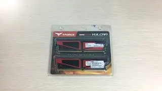 Team T-Force Vulcan Unboxing - Affordable yet high quality RAM kit