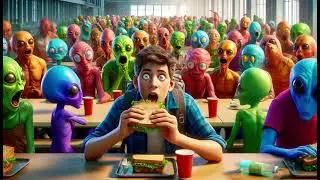 Human Food Causes Chaos in Interstellar Cafeteria! | Sci-Fi | HFY Full Story