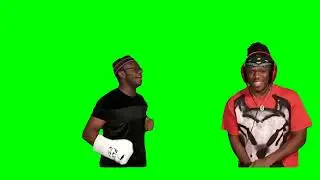 Deji Hits KSI But Also Himself - Green Screen