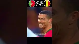 Portugal VS Belgium 4-3 Ronaldo Hat-tricks 🔥 FINAL Imaginary Match Highlights & Goals