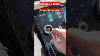 Massage seats | Range Rover Velar 1st Edition R-Dynamic #shorts