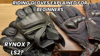 Riding gloves for beginners in 2025 explained | How to choose? | Rynox Tornado Pro 3 | LS2 Gloves