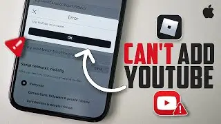 How to Fix YouTube Link Not Working in Roblox on iPhone