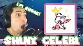 SHINY CELEBI GOT ME SHOOK AFTER ONLY 349 SR's! Shiny Celebi Reaction! Shiny #009 Pokemon Crystal VC