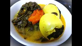 gulai daun singkong telur