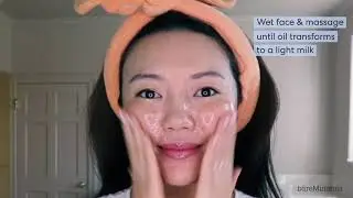 Smoothness Cleansing Oil Tutorial with Amy  | bareMinerals