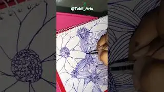 zentangle/doddles art @TabilaArts #zentangle#zendoodles#zendala#doodleart#vairal#ytshorts#howto