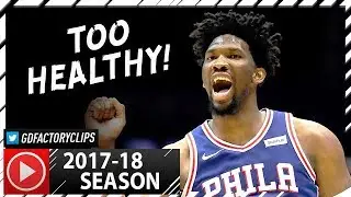 Joel Embiid Full Highlights vs Nets (2017.10.11) - 22 Pts, 7 Reb in Preseason Debut!