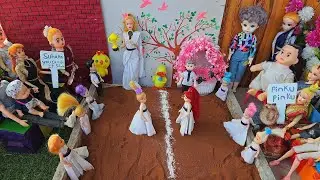 Barbie Doll All Day Routine In Indian Village/Sita Ki Kahani Part-192/Barbie Doll Bedtime Story