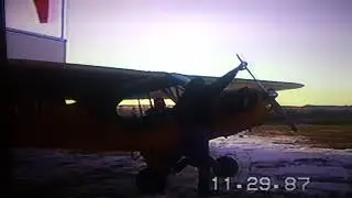 1941 J3 Piper Cub Startup