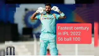 Fastest century in IPL 2022